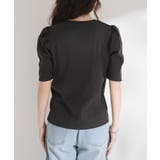 パフスリーブロゴ刺繍Tシャツ 韓国 夢展望 | 夢展望 | 詳細画像23