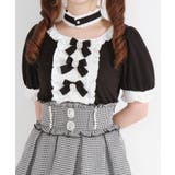 チョーカー付きリボンカットソー 量産型 地雷系 夢展望 | DearMyLove | 詳細画像2