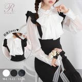 オーガンジーシアーボウタイブラウス【大きいサイズ有り】 量産型 地雷系 夢展望 | DearMyLove | 詳細画像1 