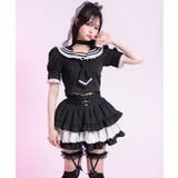 レースフリルティアードミニスカパン【スカート】【大きいサイズ有】 韓国 夢展望 | 夢展望 | 詳細画像10