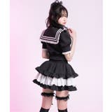 レースフリルティアードミニスカパン【スカート】【大きいサイズ有】 韓国 夢展望 | 夢展望 | 詳細画像15