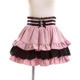 レースフリルティアードミニスカパン【スカート】【大きいサイズ有】 韓国 夢展望 | 夢展望 | 詳細画像42 