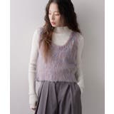 ミックスシャギーニットビスチェ 韓国 夢展望 | 夢展望 | 詳細画像3