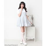 レースアップジャンスカ風ドッキングワンピース 量産型 地雷系 夢展望 | DearMyLove | 詳細画像6 