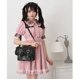 キラキラビジューレース重ねワンピース 量産型 地雷系 夢展望 | DearMyLove | 詳細画像2