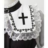 ゴシック十字架レースアップティアード風ワンピース 量産型 地雷系 夢展望 | DearMyLove | 詳細画像28 