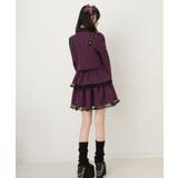 角襟十字架スタッズベルトティアードワンピース 量産型 地雷系 夢展望 | DearMyLove | 詳細画像7