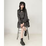 角襟十字架スタッズベルトティアードワンピース 量産型 地雷系 夢展望 | DearMyLove | 詳細画像15