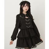 角襟十字架スタッズベルトティアードワンピース 量産型 地雷系 夢展望 | DearMyLove | 詳細画像19