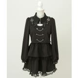 角襟十字架スタッズベルトティアードワンピース 量産型 地雷系 夢展望 | DearMyLove | 詳細画像21