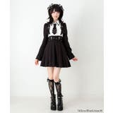 ジャケット風チェーンネクタイベルトプリーツワンピース 量産型 地雷系 夢展望 | DearMyLove | 詳細画像8 