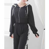 UVカットハートフリルサムホールパーカー【大きいサイズ有】 量産型 地雷系 | DearMyLove | 詳細画像7 