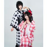 【舞々悪魔】ビッグギンガムセットアップ浴衣 量産型 地雷系 夢展望 | DearMyLove | 詳細画像14