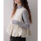 フレアキルティングベスト 韓国 夢展望 | 夢展望 | 詳細画像4 