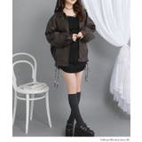 裾ドロストオーバーサイズ合皮ブルゾン【ジャケット】【コート】 韓国 夢展望 | 夢展望 | 詳細画像2