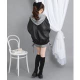 裾ドロストオーバーサイズ合皮ブルゾン【ジャケット】【コート】 韓国 夢展望 | 夢展望 | 詳細画像8