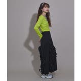 ポンチフリルナロースカート 韓国 夢展望 | 夢展望 | 詳細画像5 