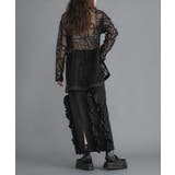 【最上もが着用】ポンチフリルナロースカート 韓国 夢展望 | 夢展望 | 詳細画像4