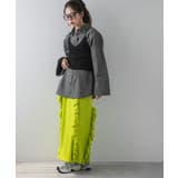 【最上もが着用】ポンチフリルナロースカート 韓国 夢展望 | 夢展望 | 詳細画像21