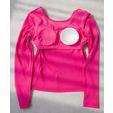 背あきカップ付きカラーロンT 韓国 夢展望 | 夢展望 | 詳細画像36 