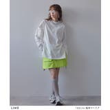 配色カラーバルーンミニジャージスカート 韓国 夢展望 | 夢展望 | 詳細画像2 