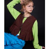 【最上もが着用】ビスチェデザインバルーンベストトップス 韓国 夢展望 | 夢展望 | 詳細画像10 