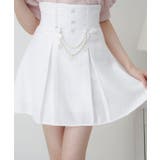 ハイウエストツイードパールビジュースカート 量産型 地雷系 夢展望 | DearMyLove | 詳細画像7