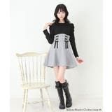 ドッキングリブカットリボンワンピース 量産型 地雷系 夢展望 | DearMyLove | 詳細画像12 