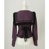 ゴシック風十字架バラレースフリルセーラーブラウス 量産型 地雷系 夢展望 | DearMyLove | 詳細画像19 