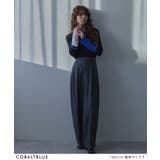 【26aw】フレア袖配色プルオーバーニット 韓国 夢展望 | 夢展望 | 詳細画像8 