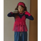 【26aw】フレア袖配色プルオーバーニット 韓国 夢展望 | 夢展望 | 詳細画像13