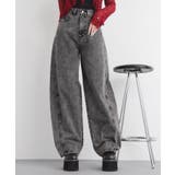 バレルレッグシンプデニムパンツ 量産型 地雷系 夢展望 | DearMyLove | 詳細画像13