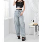 バレルレッグシンプデニムパンツ 量産型 地雷系 夢展望 | DearMyLove | 詳細画像17