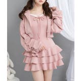 ティアードフリルミニキャミワンピ&パーカーセットアップ 量産型 地雷系 | DearMyLove | 詳細画像4