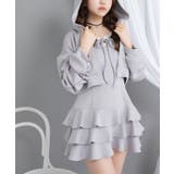 ティアードフリルミニキャミワンピ&パーカーセットアップ 量産型 地雷系 | DearMyLove | 詳細画像10