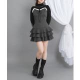 ティアードフリルミニキャミワンピ&パーカーセットアップ 量産型 地雷系 | DearMyLove | 詳細画像16