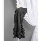 ティアードフリルミニキャミワンピ&パーカーセットアップ 量産型 地雷系 | DearMyLove | 詳細画像21