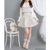 ヨークフリルレースアップセットアップ風ドッキングワンピース 量産型 地雷系 | DearMyLove | 詳細画像3