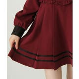 コウモリ襟チェーンボタンフリルプリーツワンピース 量産型 地雷系 夢展望 | DearMyLove | 詳細画像22 