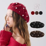 メニーパールベレー帽 量産型 地雷系 夢展望 | DearMyLove | 詳細画像1 