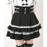 ハートバックルビジューフレアスカート 量産型 地雷系 夢展望 | DearMyLove | 詳細画像12 