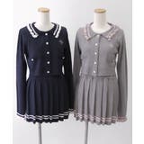 襟付きニットプリーツミニセットアップ 量産型 地雷系 | DearMyLove | 詳細画像2