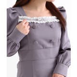 フリルリボンマーメイドワンピース【大きいサイズ有り】 量産型 地雷系 夢展望 | DearMyLove | 詳細画像11 