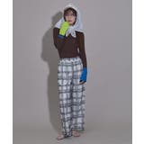 シアーチェック柄レースパンツ 韓国 夢展望 | 夢展望 | 詳細画像5 