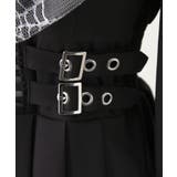 十字架クモレーススタッズベルトセーラーワンピース 量産型 地雷系 夢展望 | DearMyLove | 詳細画像32 