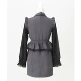 ビッグリボンハートスタッズチョーカー風レース袖フリルワンピース 量産型 地雷系 | DearMyLove | 詳細画像21 