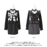 ビッグリボンハートスタッズチョーカー風レース袖フリルワンピース 量産型 地雷系 | DearMyLove | 詳細画像18 