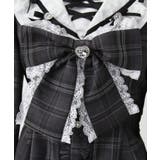 キラキラハートビジューリボンセーラーセットアップ 韓国 夢展望 | 夢展望 | 詳細画像7 