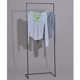 スキッパーカラーレイヤードシアートップス 韓国 夢展望 | 夢展望 | 詳細画像11 