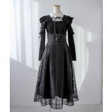 デコルテオープンシアーチェックスカートドッキングワンピース【大きいサイズあり】 … | DearMyLove | 詳細画像10 